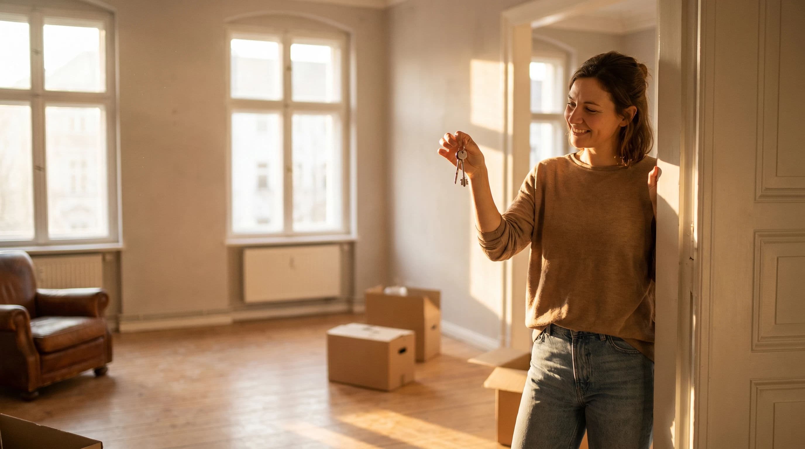 Potenzial einer ungenutzten Wohnung vor der Wahl des Einkommensmodells prüfen. Temat SEO: mit einer Wohnung Geld verdienen.