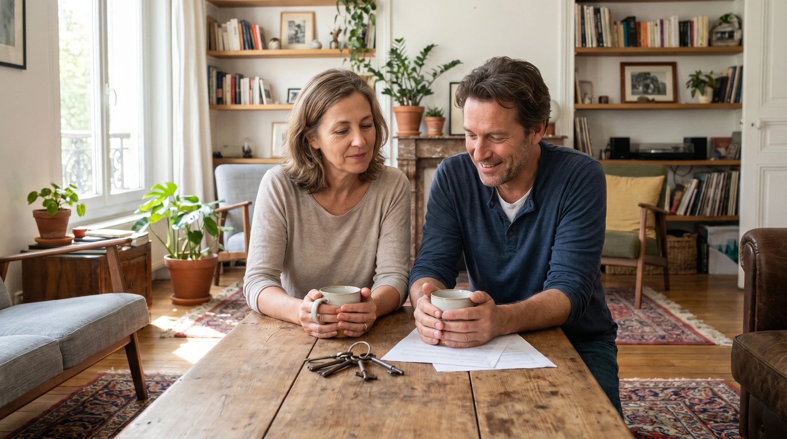 Eigentümer analysiert, was mit einer Wohnung zu tun ist, mit Vermietungsberater. Temat SEO: ich habe eine Wohnung was tun.