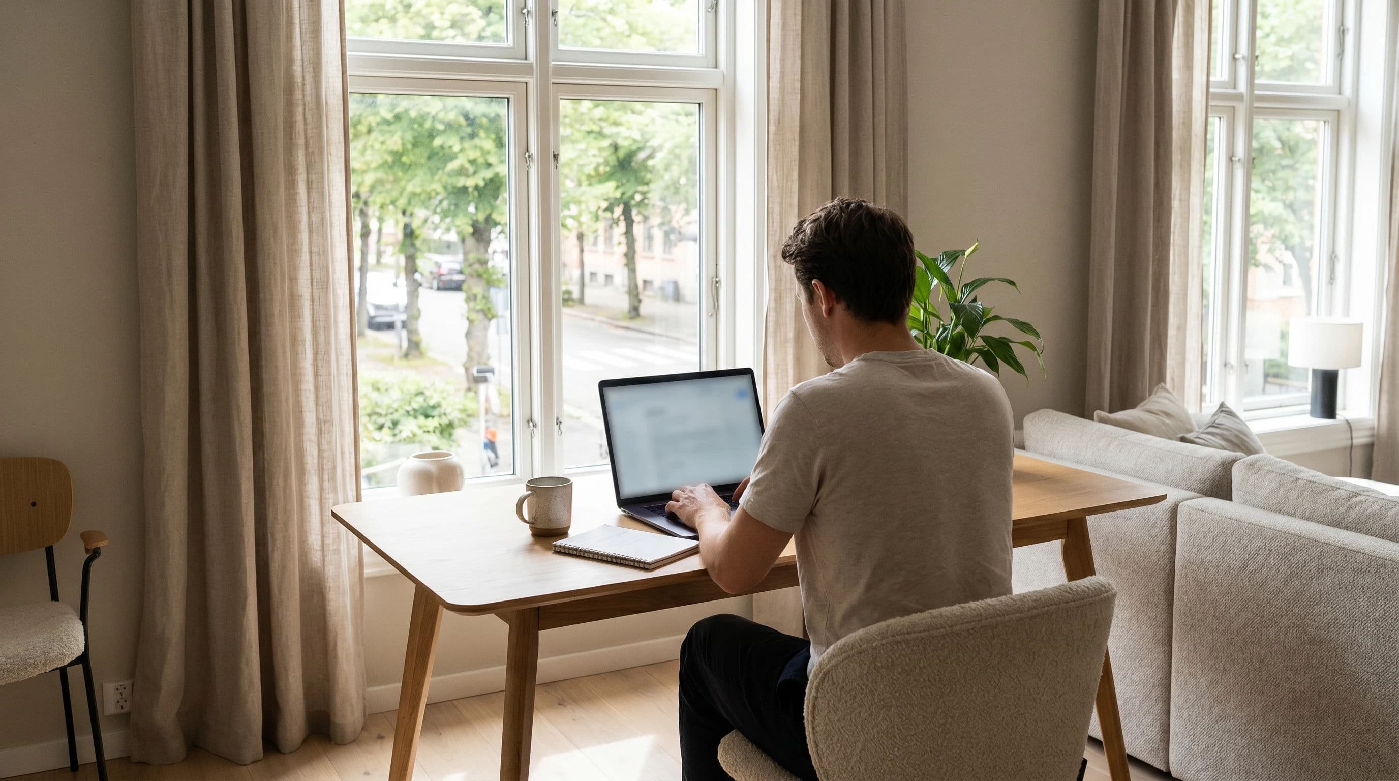 Apartament przygotowany pod workation dłuższe pobyty najem krótkoterminowy.